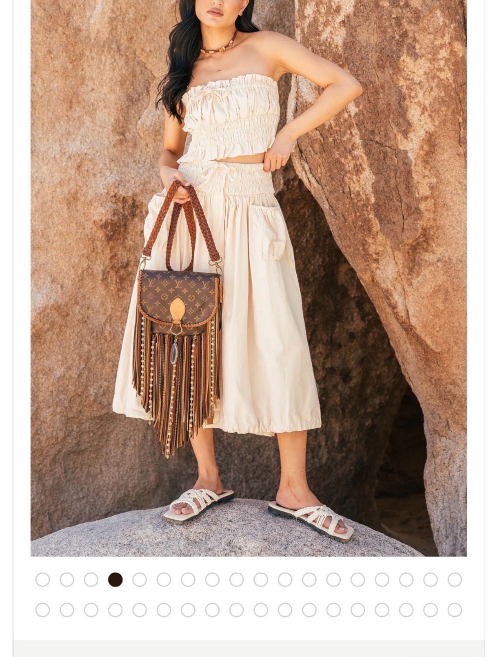 Vintage Boho Bags World Traveler - Picture 3 of 12